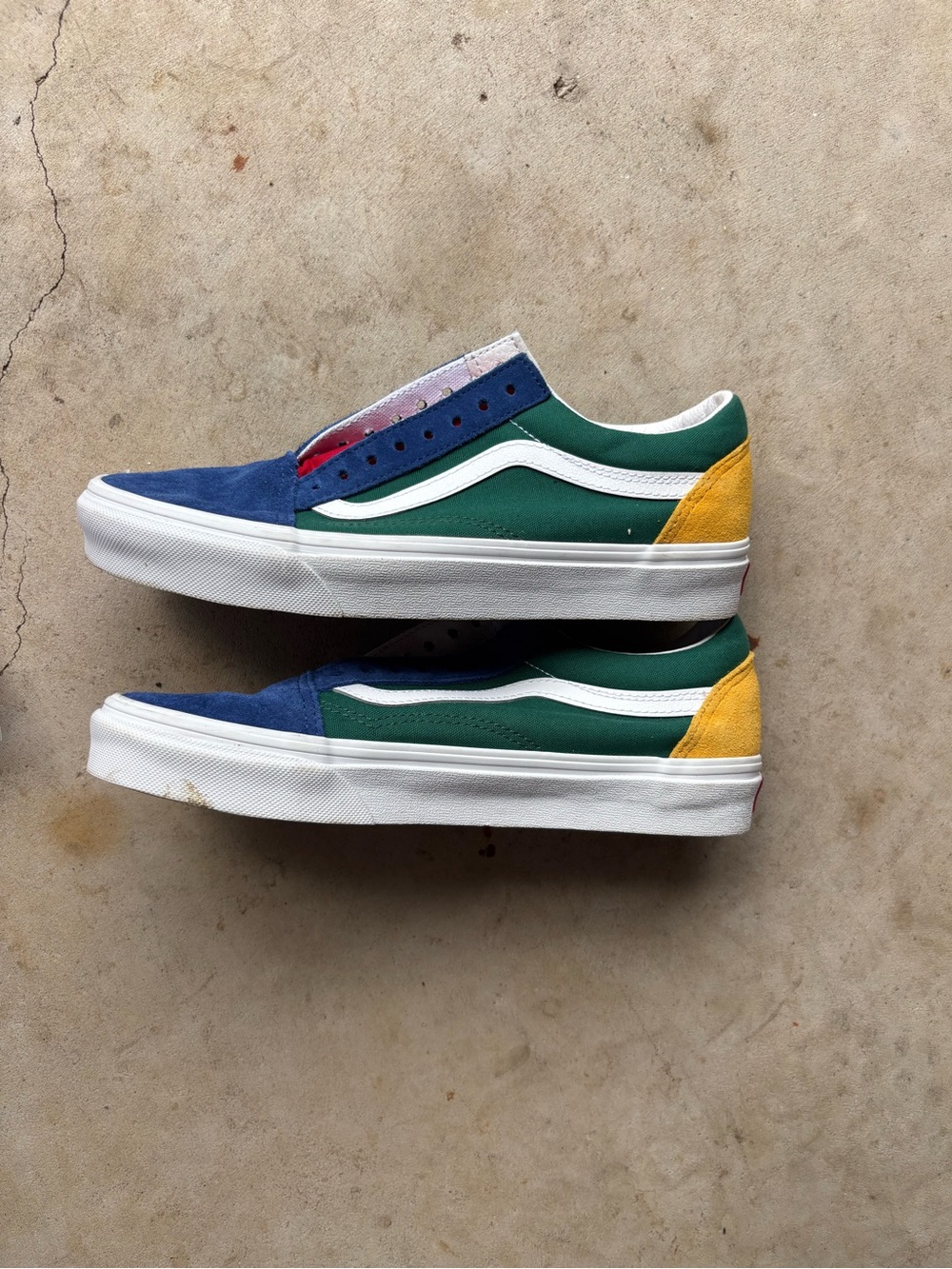 Vans Old Skool Multi Color w new laces